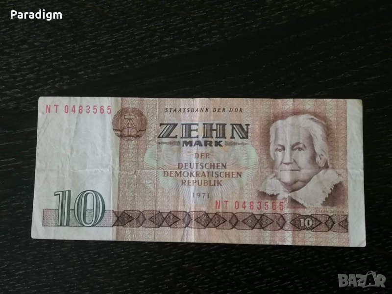Банкнота - Германия - 10 марки | 1971г., снимка 1