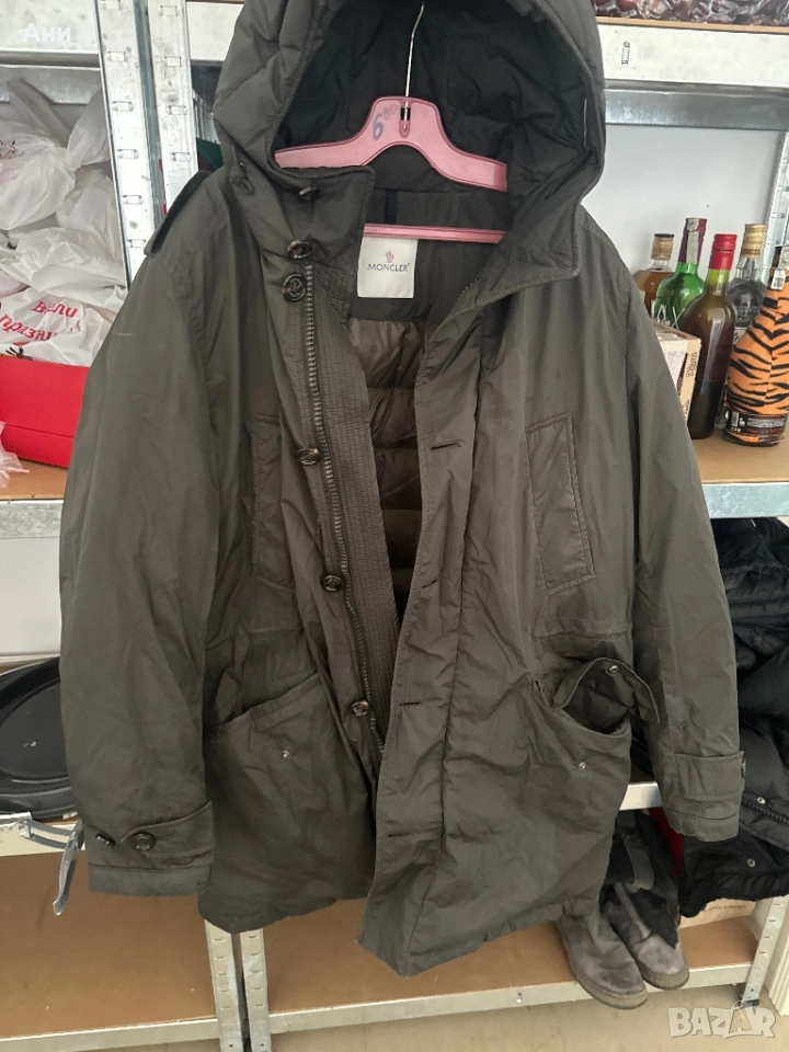 Moncler яке с качулка хл, снимка 1