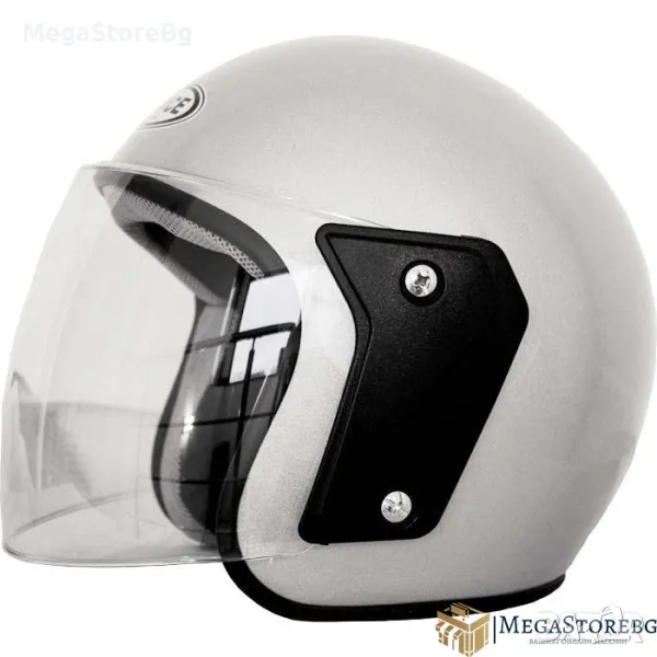 Каска за мотор скутер - 2415 - 5 сиво, снимка 1