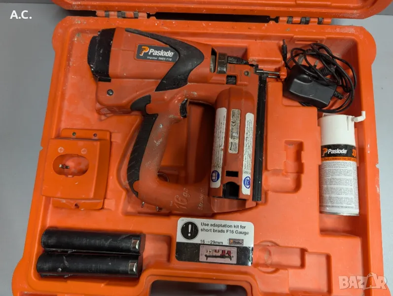 Пистолет за пирони Paslode IM65 F16, снимка 1