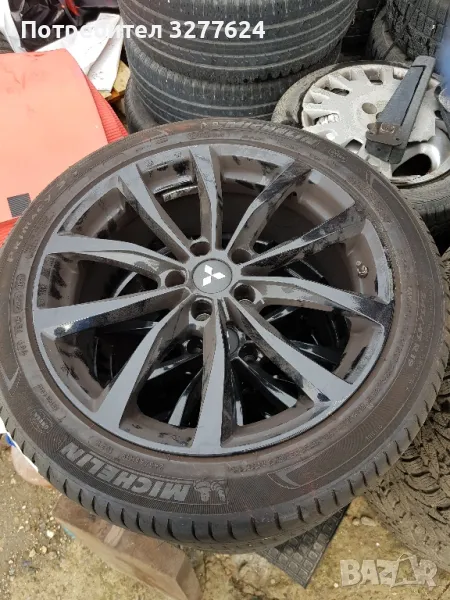 5х114.3  лети джанти с  летни гуми 245/45/R19, снимка 1