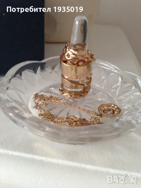кристална  чаша  за  украшения!, снимка 1