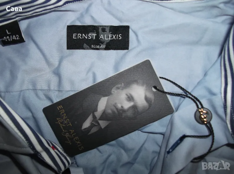 Риза ERNST ALEXIS  мъжка,Л, снимка 1