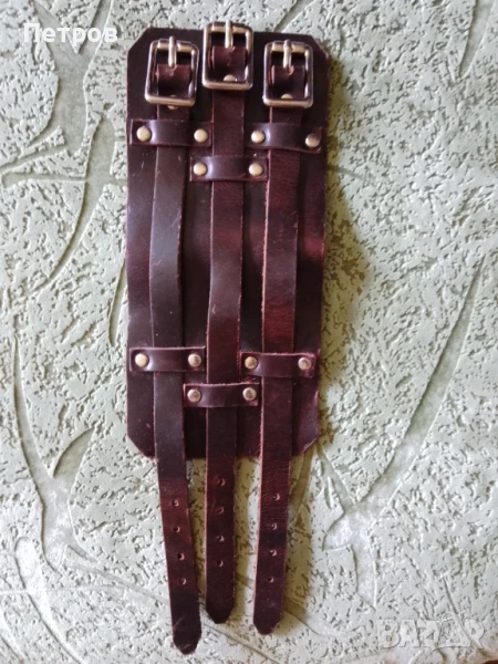 гривна естествена кожа , снимка 1