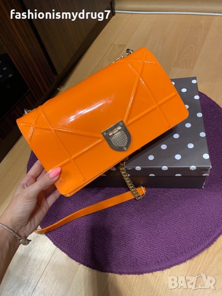 Нова силиконова оранжева чанта Zara , снимка 1