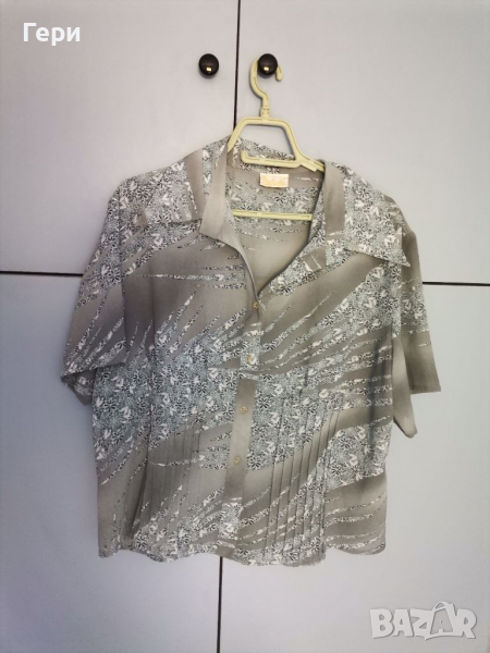 Ризка в сиво и светлосиньо, снимка 1