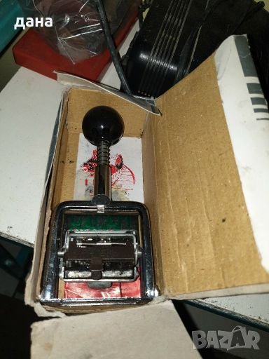 Стар метален печат, снимка 1