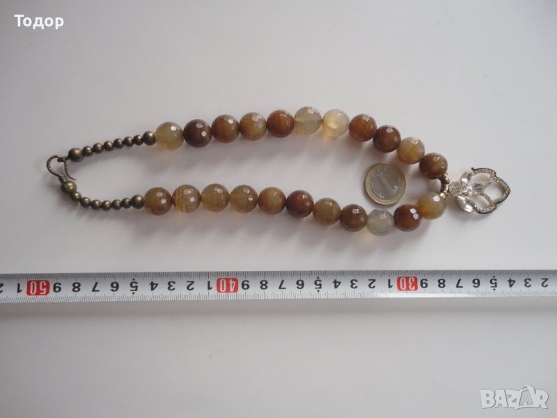 Невероятно колие бронз и камъни 7, снимка 1