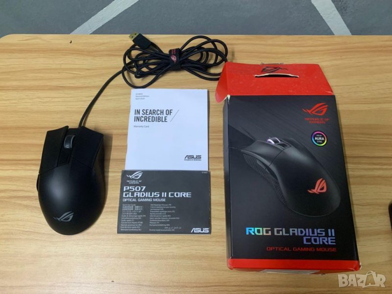 ASUS ROG Gladius II Core, снимка 1