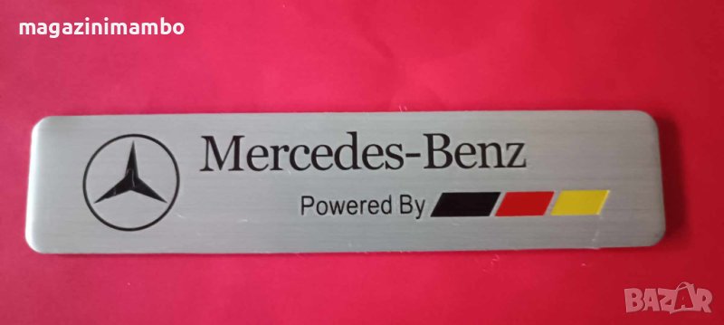 MERCEDES-BENZ-алуминиева табелка, снимка 1