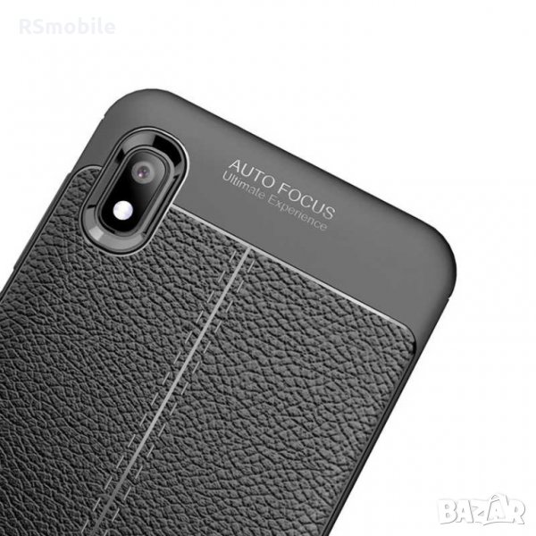 Samsung Galaxy A10 - Луксозен Кожен Кейс Гръб AF, снимка 1