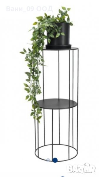 Метална етажерка на 2 етажа, снимка 1