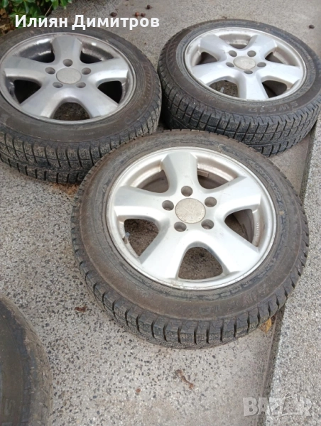 лети джанти със зимни гуми 15 цола, снимка 1