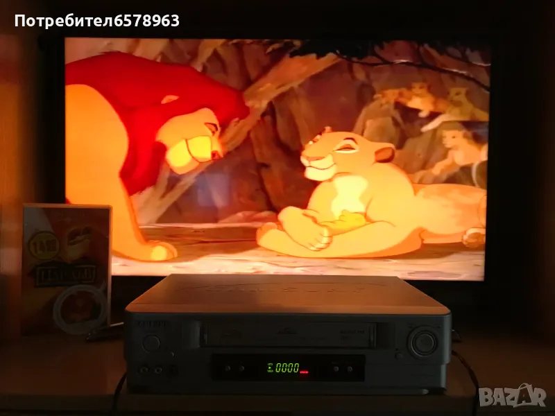 Видеокасета '' Цар лъв ''  VHS, снимка 1