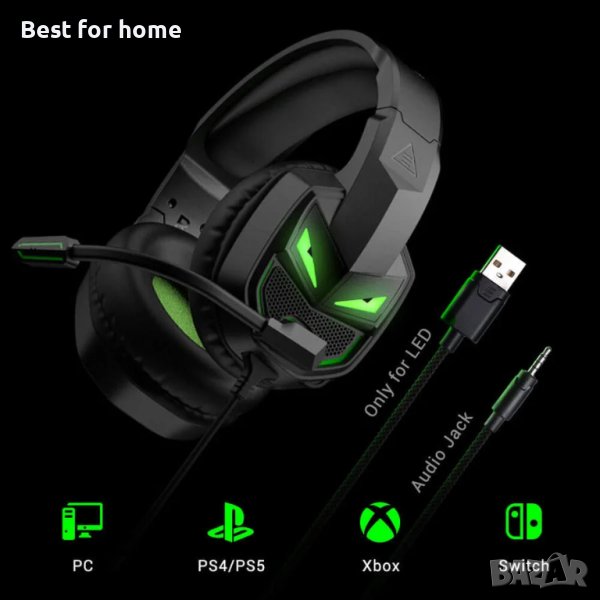 Геймърски слушалки EKSA Fenrir, снимка 1