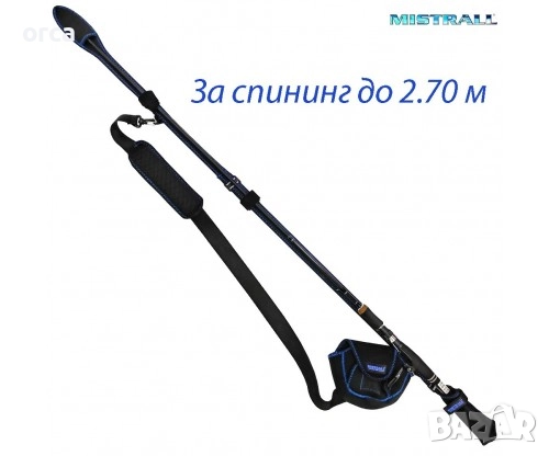 Двоен предпазител за въдици с макара Mistrall неопрен ORCA BG, снимка 1