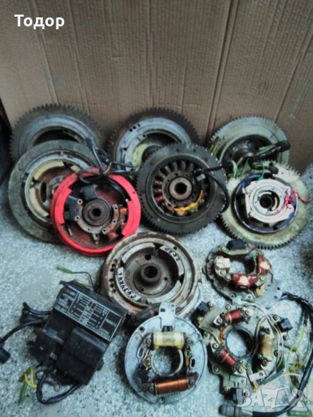 Маховици с електронни плочи за извънбордови двигатели, внос от Италия, снимка 1