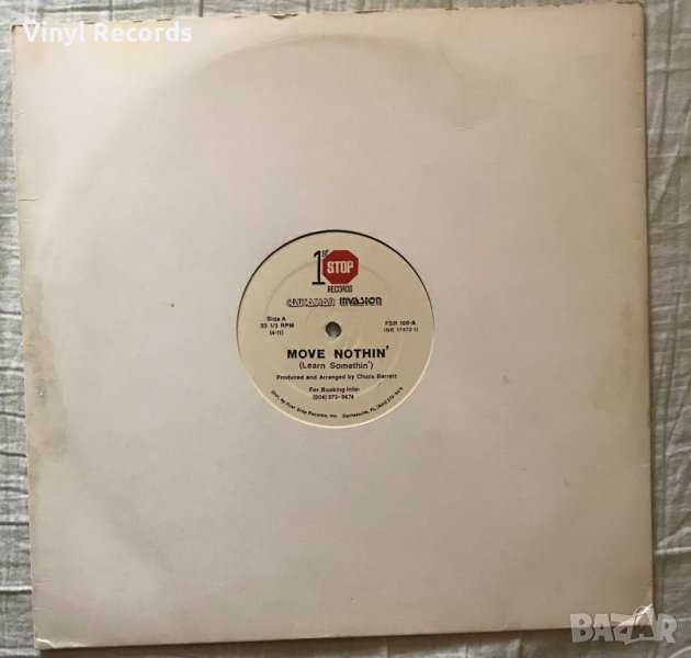 Caucasian Invasion ‎– Move Nothin' (Learn Somethin') Vinyl, 12", снимка 1