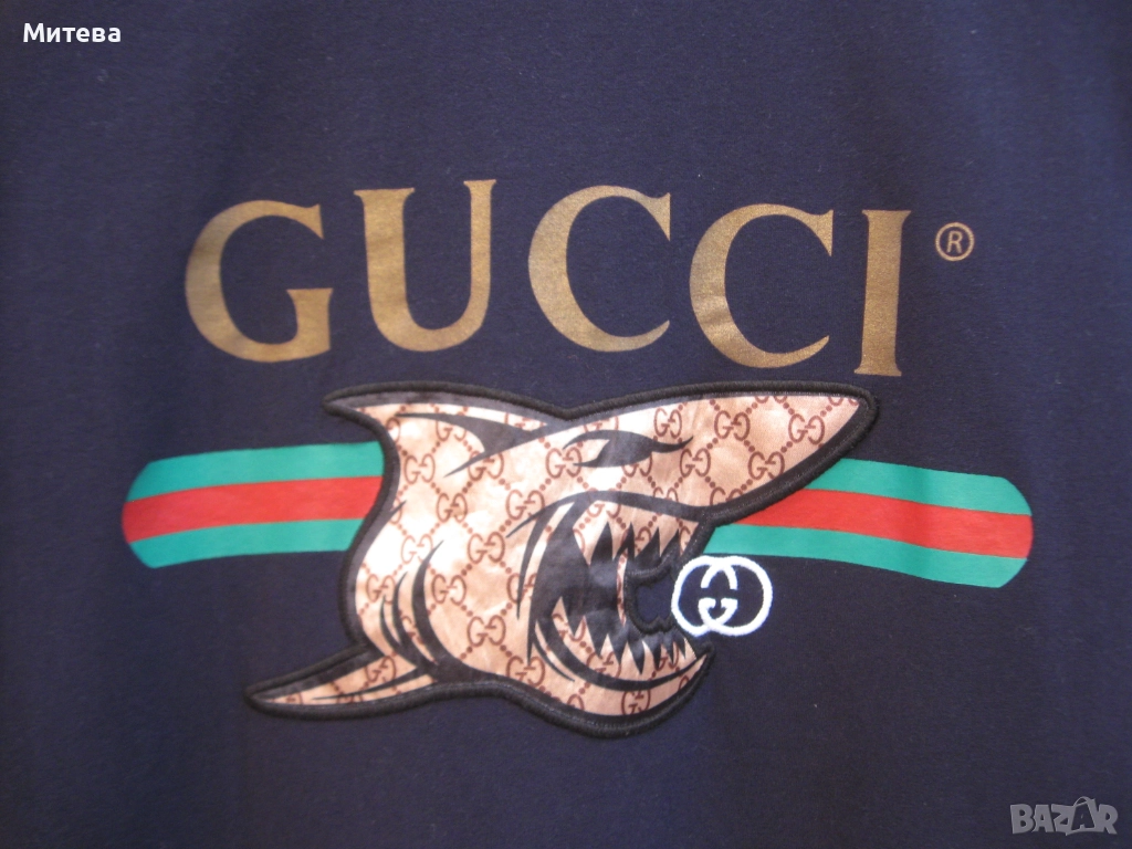 Gucci памучна тениска М размер, снимка 1