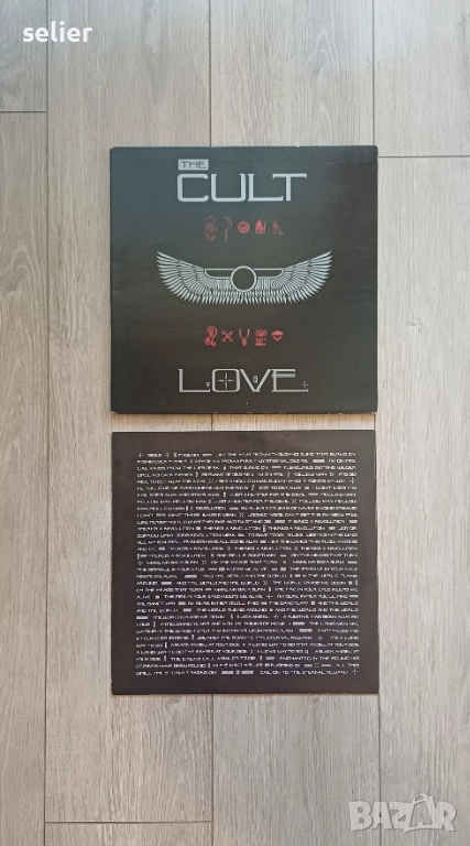 The Cult ‎– Love Издание 🇬🇧 UK 1985г-Първа преса  Стил:Alternative Rock, Goth Rock, Hard Rock  Със, снимка 1