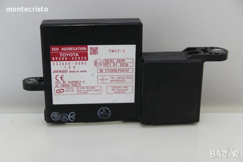 Keyless модул Toyota Rav-4 (2006-2011г.) 89300-42020 / 8930042020 / 232600-0092 / 2326000092, снимка 1