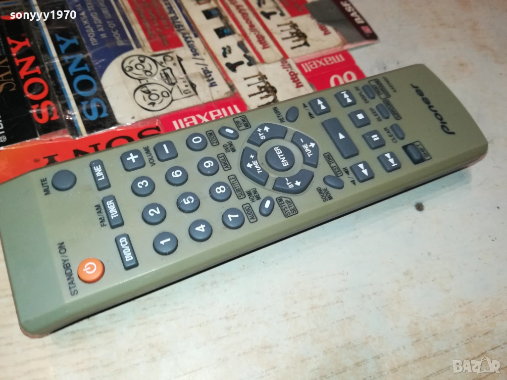PIONEER AXD7407 AUDIO REMOTE-ВНОС SWISS 3011251648, снимка 1