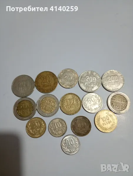 Колумбия монети 500 песос 1994 г , снимка 1