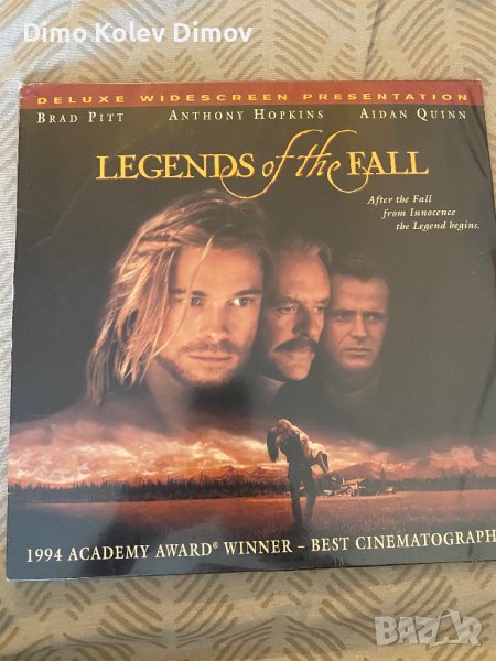 Laserdisc "Legends of the Fall" NTSC, снимка 1