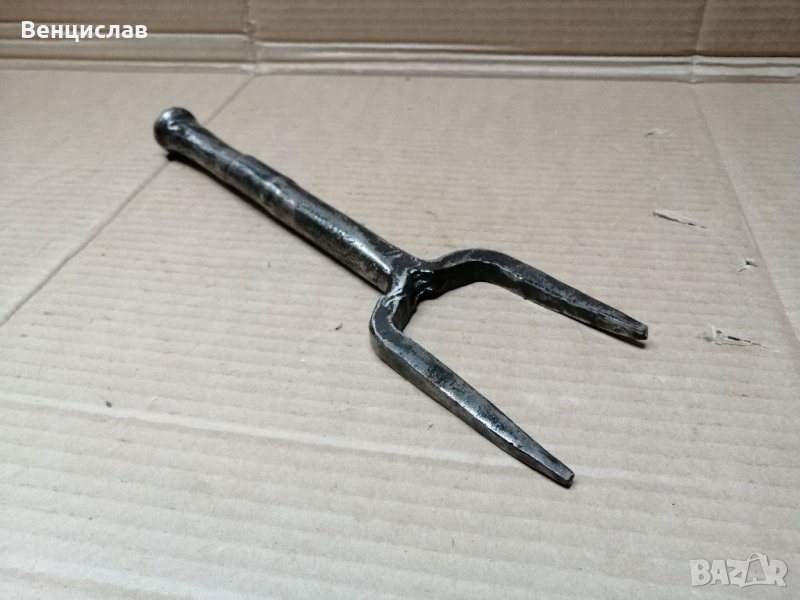 Стара Кована Наковалня За Клепане На Коси / НОМЕР 6'., снимка 1