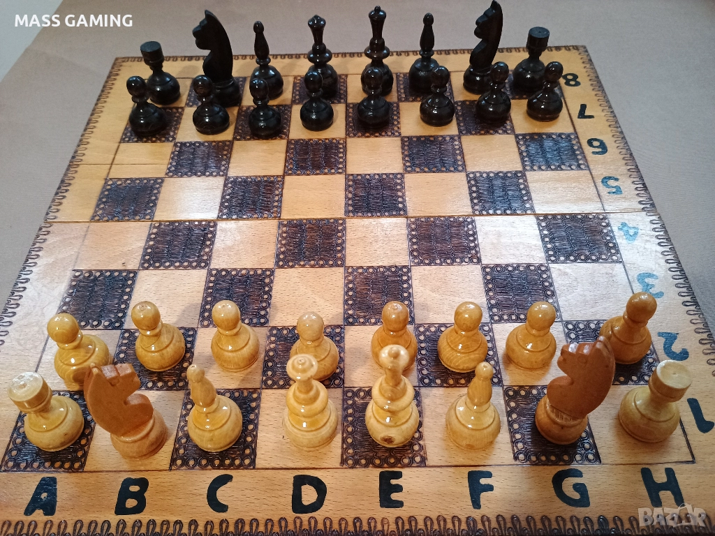 ПИРОГРАФИРАН ШАХ-МАТ , снимка 1