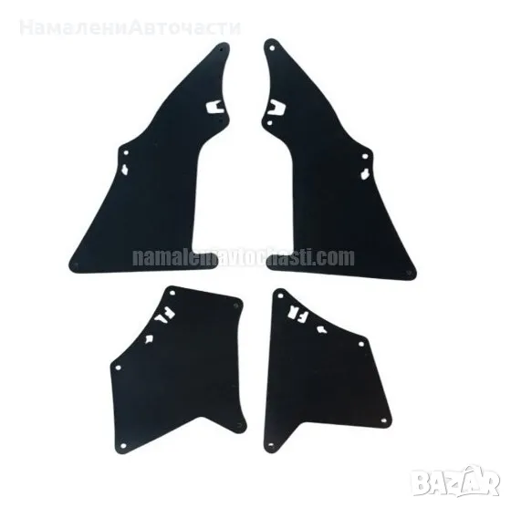 Гумени подкалници Toyota Land Cruiser 120 комплект, снимка 1