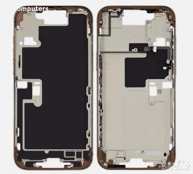 Среден борд за iPhone 16 Pro Max 6.9 / Розов / КЛАС A Баркод : 484019, снимка 1