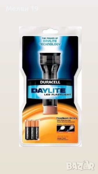 Фенер Duracell Daylite 3 AAA LED, снимка 1
