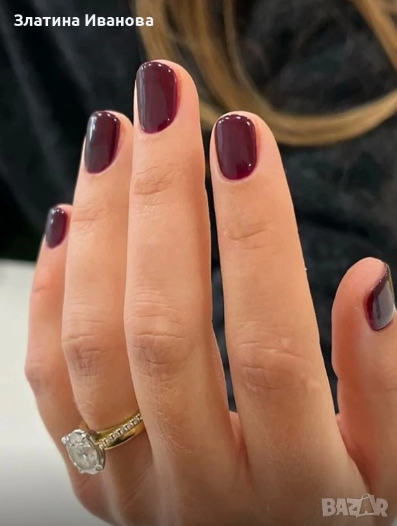 Самозалепващи изкуствени нокти 24 бр. + лепило в комплект, снимка 1