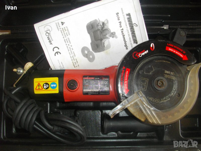 650 Вата-Отрезна Машина-Twinner SV650-Френска-Мулти Циркуляр-Трион-Двоен Диск Режещ, снимка 1