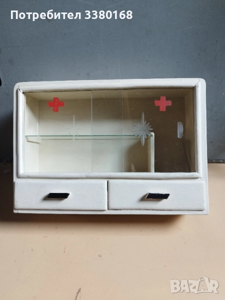 аптечка антична, снимка 1