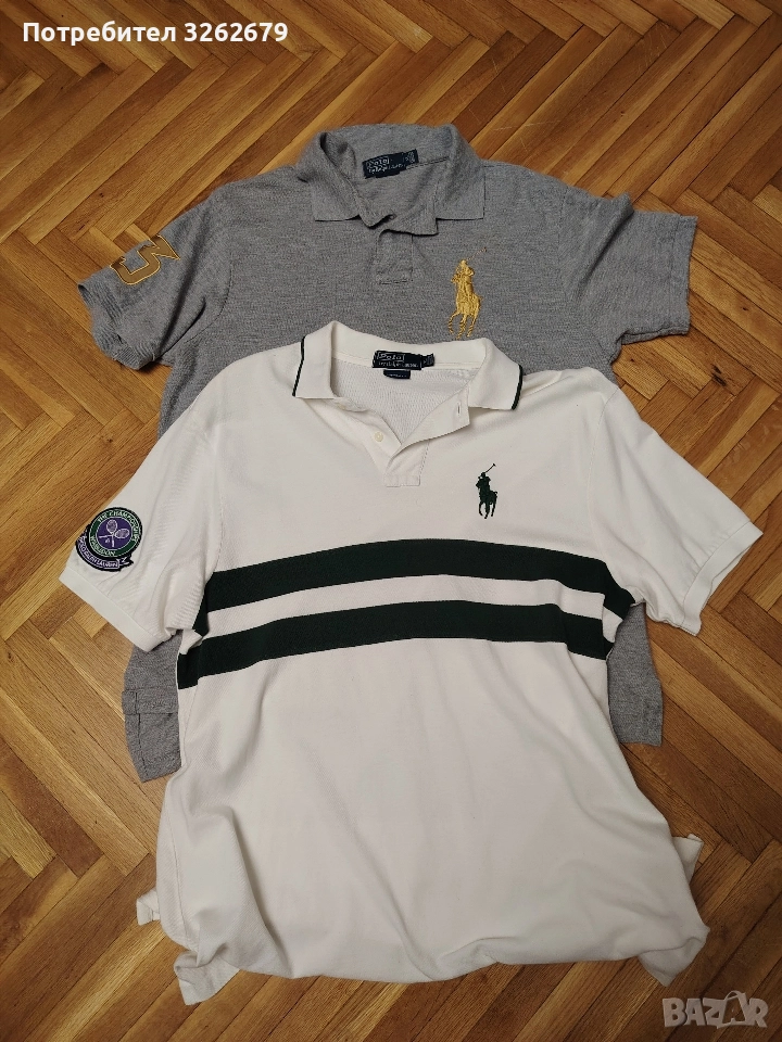 Ralph Lauren две тениски общо 35лв, снимка 1