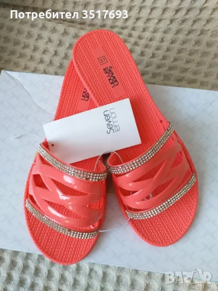 Дамски чехли  , джапанки Seven lemon 37, снимка 1