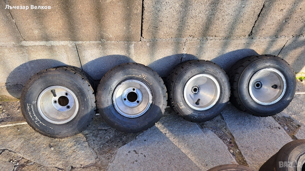 Гуми и джанти за картинг 5.0/11.0-5 4.0/10.0-5, снимка 1