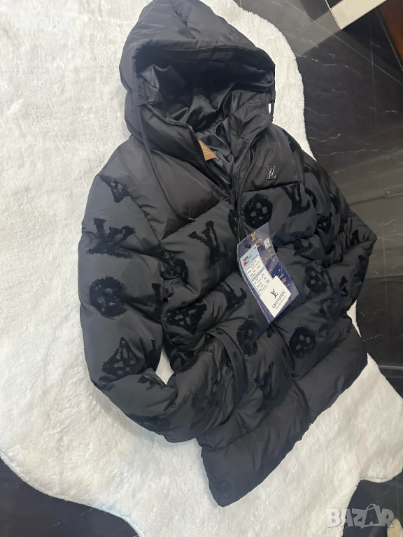 Louis Vuitton Черно Зимно Мъжко Яке , снимка 1