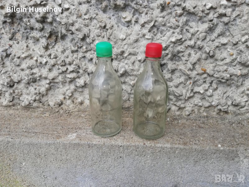 Стари ракийни шишета 100 грама , снимка 1