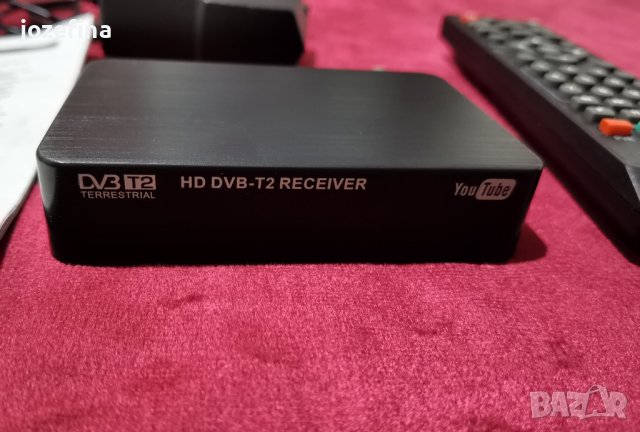 Цифров тунер с дистанционно за телевизор, тип HD DVB-T2 RECEIVER, снимка 2 - Приемници и антени - 43627682
