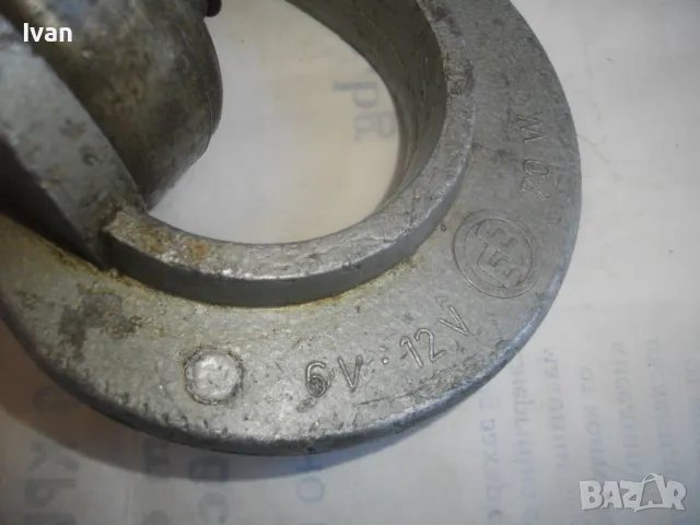 БЪЛГАРСКИ СОЦ НРБ СТАРО КАЧЕСТВО ВУЛКАНИЗАТОР 6V-12V ЗА ЛЕПЕНЕ ЗАЛЕПЯНЕ НА ГУМИ, снимка 11 - Други инструменти - 48922753