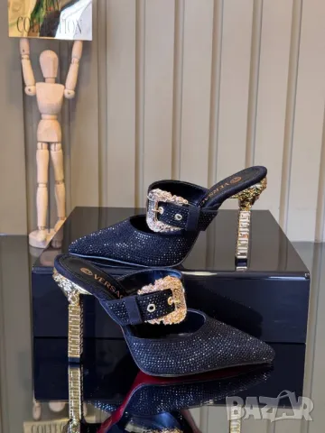 обувки на ток ysl saint laurent versace, снимка 9 - Дамски ежедневни обувки - 50422730