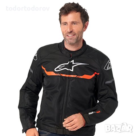 Лятно мото яке ALPINESTARS T-SPS AIR BLACK/RED,протектоири,XXL-58,NEW, снимка 2 - Аксесоари и консумативи - 43660492