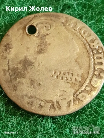 Сребърна монета 6 гроша 1626г. Сигизмунд трети Полша за КОЛЕКЦИЯ 53014, снимка 3 - Нумизматика и бонистика - 53106833