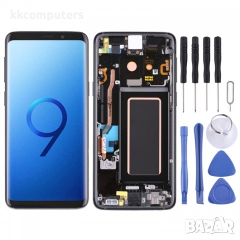 LCD Дисплей и Тъч Скрийн с Рамка за Samsung Galaxy S9 / G960F / G960F / DS / G960U / G960W / G9600