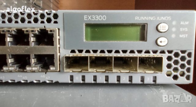 Управляем суич Juniper EX3300-24T с 24*1G RJ45, 4*SFP+ 10G/1G, снимка 2 - Суичове - 43790887