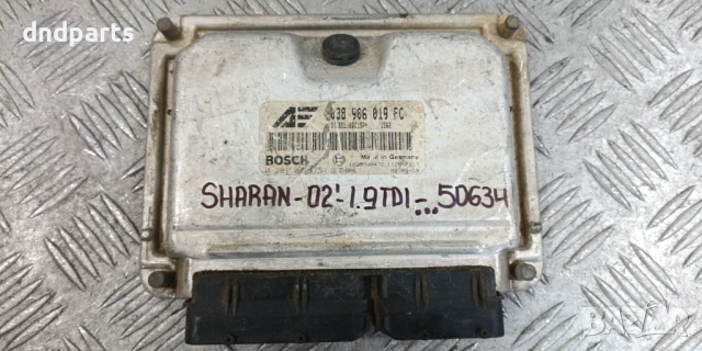 Компютър VW Sharan 1.9TDI 2002г. 038906019FC