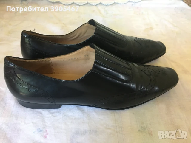 НОВИ без връзки #41 ест. кожа, снимка 4 - Официални обувки - 50734387